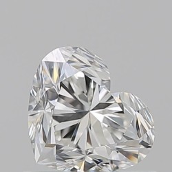 Diament serce, 0.7ct, VVS2, H, GIA 2536488861